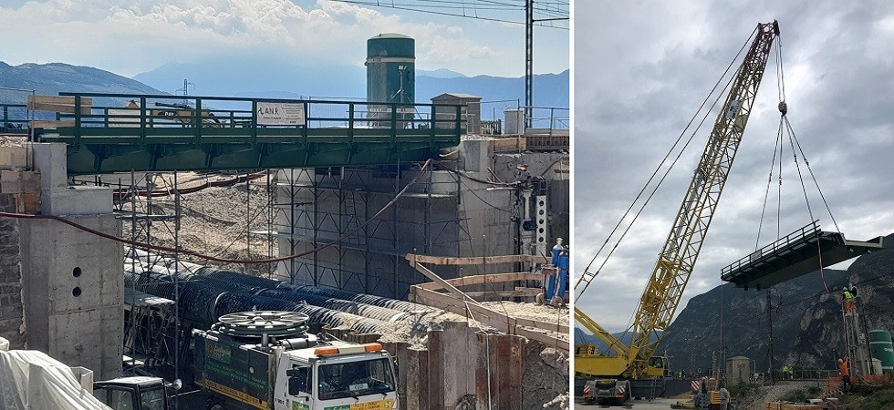Ferrovia del Brennero, dalla sostituzione del ponte a Mezzocorona al nuovo attraversamento a Bronzolo